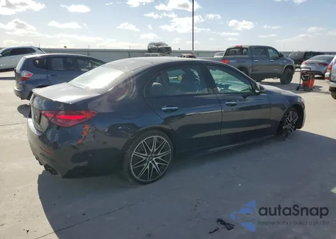 2023 Mercedes-Benz C 43 Amg z USA, uszkodzony, nr VIN W1KAF8HB3PR108549